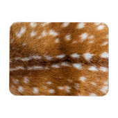 Gepunktete Hirschpelzstruktur Magnet (Horizontal)
