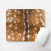 Gepunktete Hirschpelzstruktur Mousepad (Mit Mouse)