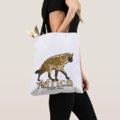 Gepunktete Hyäne. Wild Afrika Tasche (Von Nahem)