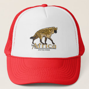 Gepunktete Hyäne. Wild Afrika Truckerkappe
