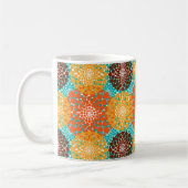 Gepunktete Kreise Kaffeetasse (Links)