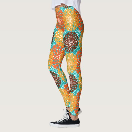 Gepunktete Kreise Leggings (Links)