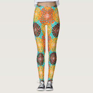 Gepunktete Kreise Leggings