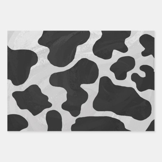 Gepunktete Kuh Geschenkpapier Set (Vorderseite 2)
