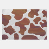 Gepunktete Kuh Geschenkpapier Set (Vorderseite)