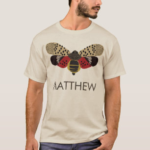 Gepunktete Lanternfly Wanze personalisiert T-Shirt