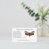 Gepunktete Laterfly-Fehlerauslöser Visitenkarte (Stehend Vorderseite)