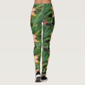 Gepunktete Leopard-Lilie Leggings (Rückseite)