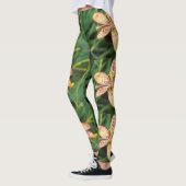 Gepunktete Leopard-Lilie Leggings (Links)