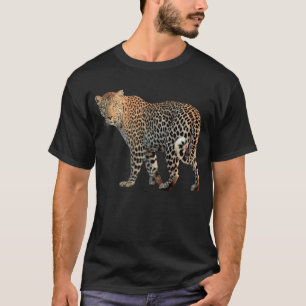 Gepunktete Leopard Wild Cat Fotografie T-Shirt
