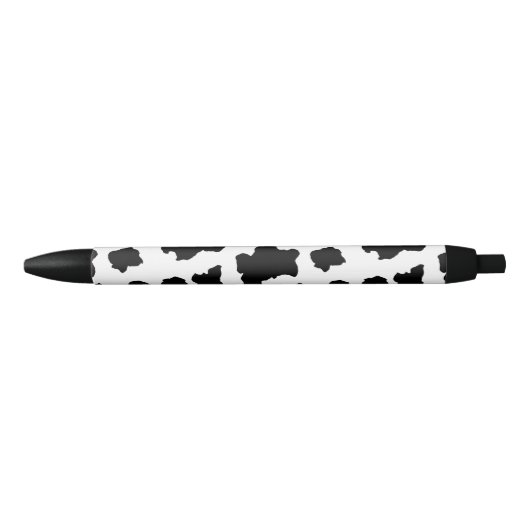 Gepunktete MOO-Kuh-Holländer-Holstein-Tier-Stellen Kugelschreiber (Vorderseite)