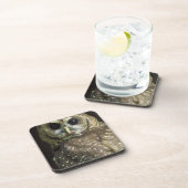 Gepunktete Nordeule Untersetzer (Rechte Seite)