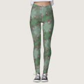 Gepunktete Orbweaver Spider Leggings (Vorderseite)