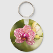 Gepunktete Orchidee Schlüsselanhänger (Vorderseite)