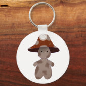 Gepunktete Pilzkranzkette Schlüsselanhänger (Vorderseite)