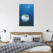 Gepunktete Porcupine Leinwanddruck (Insitu (Schlafzimmer))