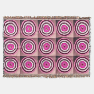 Gepunktete rosa Punkte, Decke