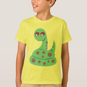 Gepunktete Schlange T-Shirt