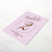 gepunktete Tischnummer an der Grenze (Gedreht)