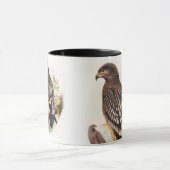 Gepunktete Vögel Adler-Johns Gould von Tasse (Zentrum)