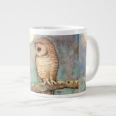 Gepunktete Vogelwelt Jumbo-Tasse (Vorderseite Rechts)