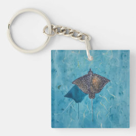 Gepunkteter Adler Stingray - Ozean Schlüsselanhänger