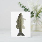 Gepunkteter Bass Postkarte (Stehend Vorderseite)