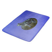 Gepunkteter Grasfrosch, Memory Foam Bathmat Badematte (Schrägansicht)