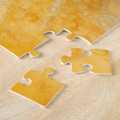 Gepunkteter Hund auf Autofahrten Kunstdrucken Puzzle (Seite)