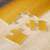 Gepunkteter Hund auf einem Auto Abenteuer Kunst Puzzle (Seite)