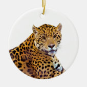 Gepunkteter Jaguar Big Cat-Liebhaber #Gift Keramikornament (Vorne)