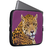 Gepunkteter Jaguar Big Cat-Liebhaber #Gift Laptopschutzhülle (Vorne Rechts)