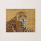 Gepunkteter Jaguar Big Cat-Liebhaber #Gift Puzzle (Horizontal)