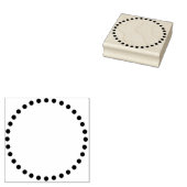 gepunkteter Kreis Gummistempel (Stempel)