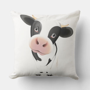 Gepunkteter Kuhkissen Kissen