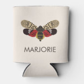 Gepunkteter Lanternfly-Bug Personalisiert Dosenkühler (Vorderseite)