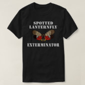 Gepunkteter Lanternfly-Exterminator T-Shirt (Design vorne)