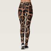 Gepunkteter Leopard für Tiere Leggings (Rückseite)