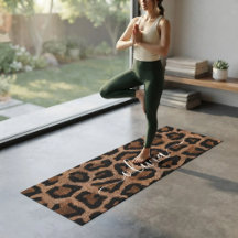 Gepunkteter Leopard-Personalisierter Name