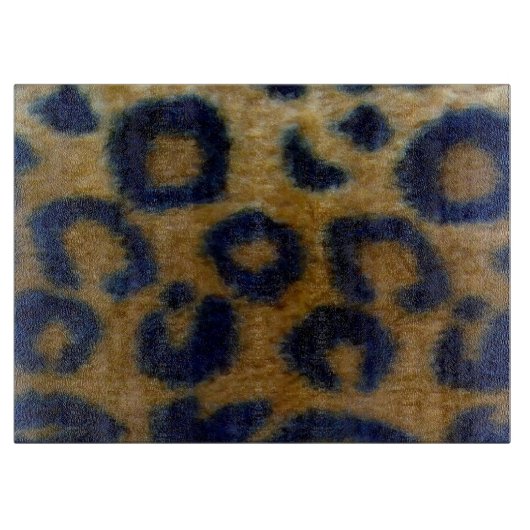 Gepunkteter Leopard Schneidebrett (Vorderseite)