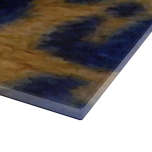 Gepunkteter Leopard Schneidebrett (Ecke)