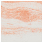 Gepunkteter Marmorstein in Orange Stoff (Nahaufnahme)