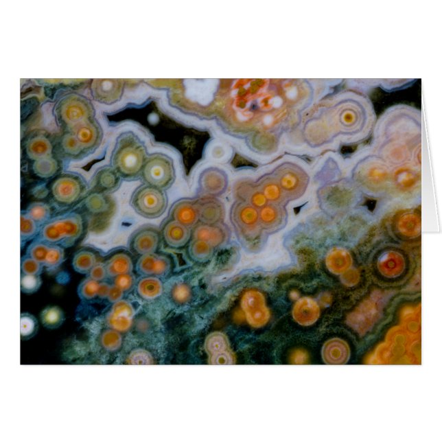 Gepunkteter Ozean-Jasper (Vorderseite (Horizontal))