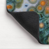 Gepunkteter Ozean-Jasper Mousepad (Ecke)