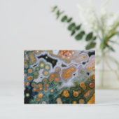 Gepunkteter Ozean-Jasper Postkarte (Stehend Vorderseite)