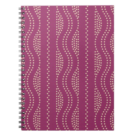 gepunkteter Pfad Notizblock (Vorderseite)