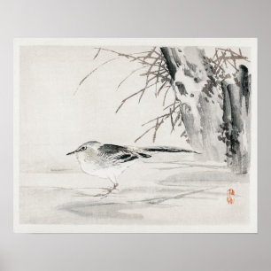 Gepunkteter Sandkasten von Kōno Bairei (1844-1895) Poster