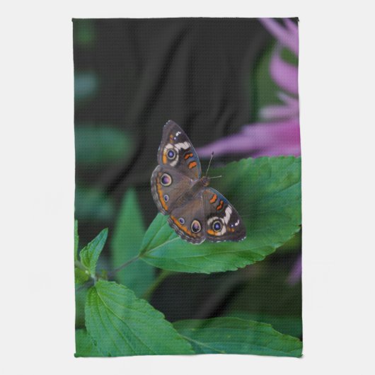 Gepunkteter Schmetterling Geschirrtuch (Vertikal)