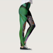 Gepunkteter Schmetterling Leggings (Rechts)