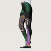 Gepunkteter Schmetterling Leggings (Links)
